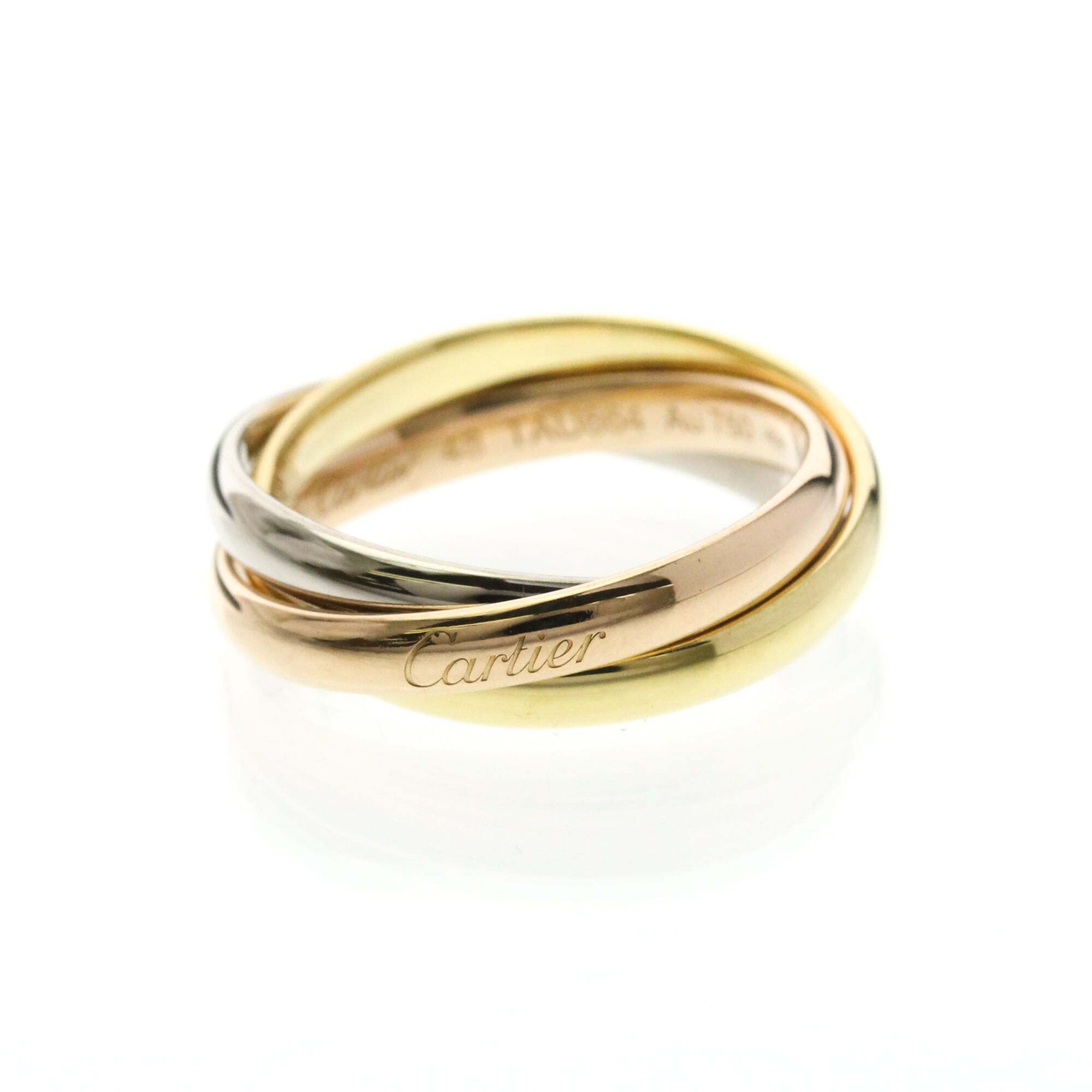 Cartier Trinity Yellow Gold 18kPink Gold 18kWhite Gold 18k Fashion No
